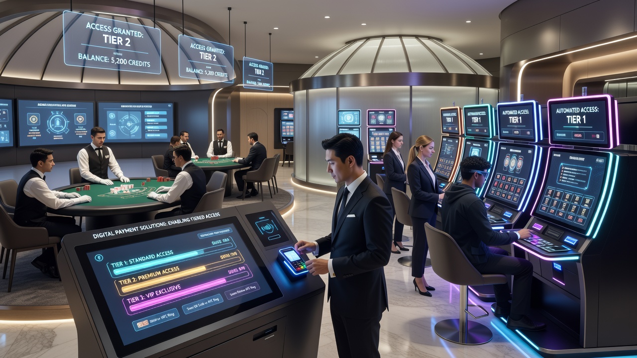 Gestaffelte Zugänge durch Zahlungssysteme zu Live-Spielen und Automaten in Deutschland