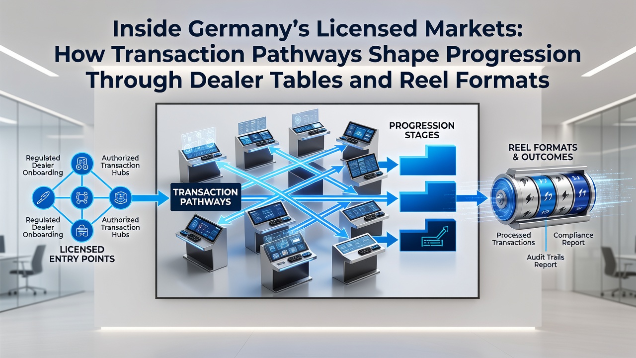 Transaktionswege und Dealertische in regulierten deutschen Casinos
