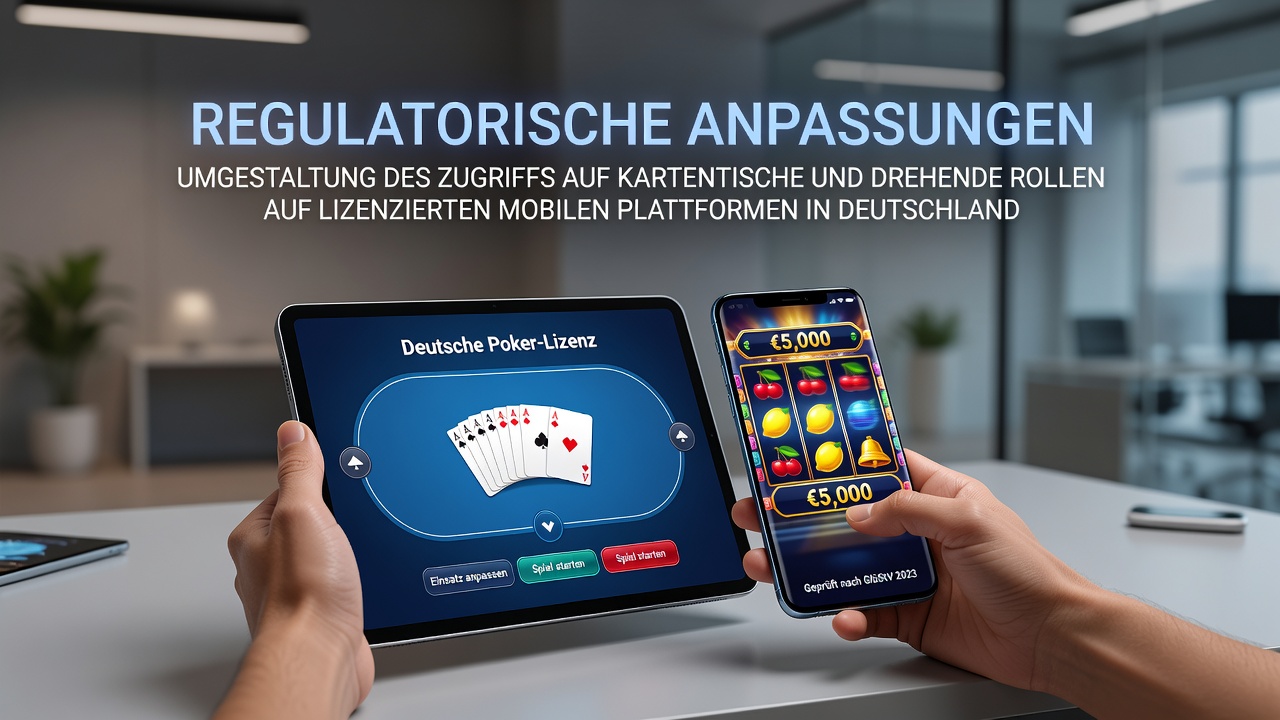 Regulatorische Änderungen bei Kartentischen und Walzenspielen auf deutschen Mobilplattformen