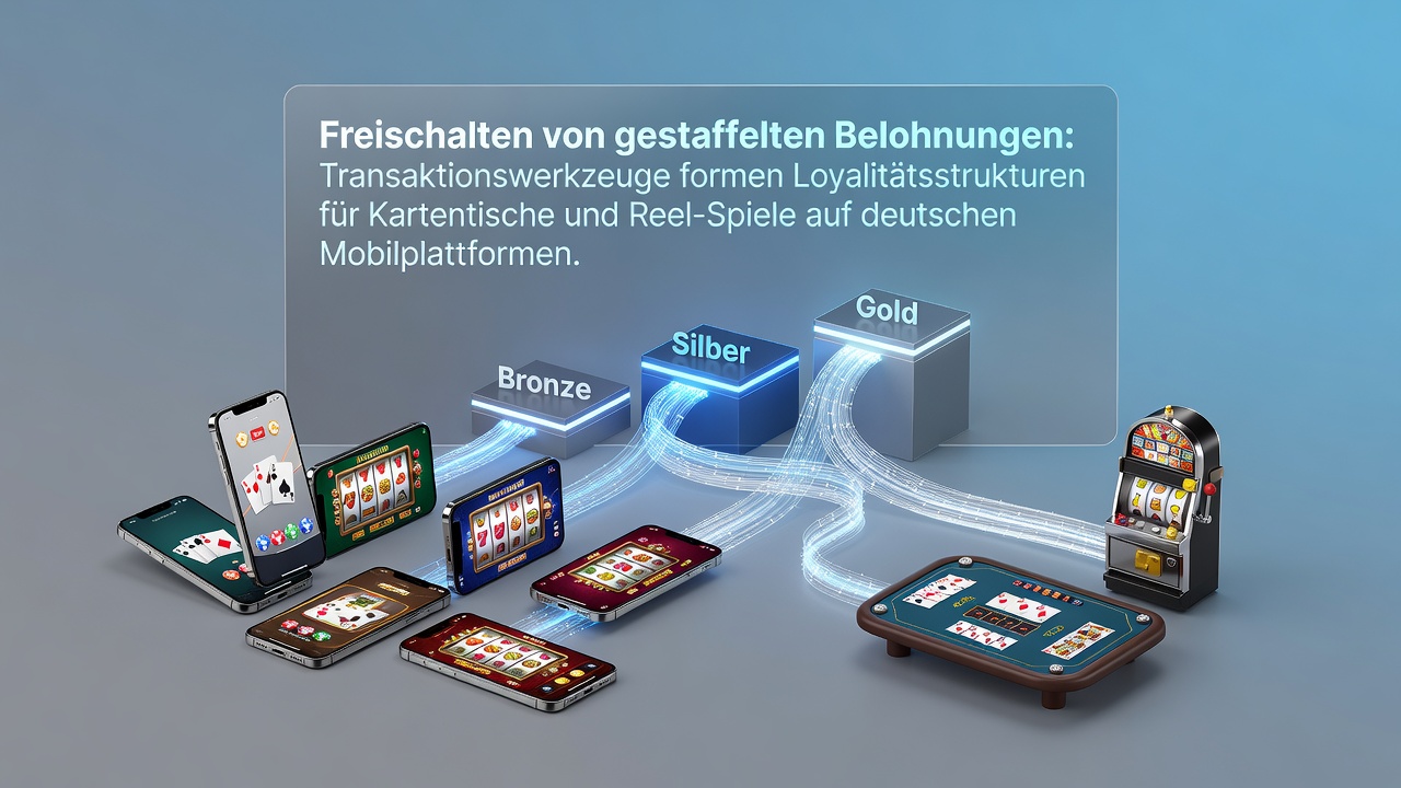 Transaktionstools und gestaffelte Belohnungen in deutschen Mobilcasinos mit Fokus auf Kartentische und Walzenspiele
